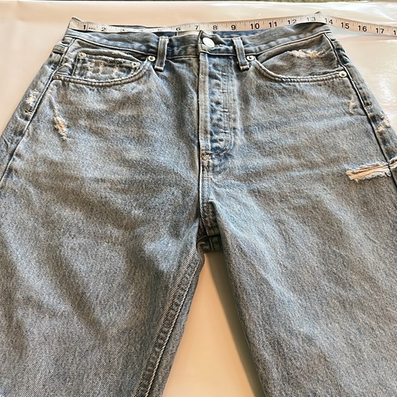 Agolde 90’s Mid Rise Straight Size 25 - Picture 4 of 16